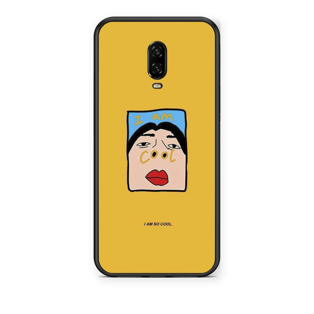 Θήκη OnePlus 6T So Cool από τη Smartfits με σχέδιο στο πίσω μέρος και μαύρο περίβλημα | OnePlus 6T So Cool case with colorful back and black bezels