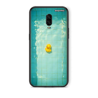 Thumbnail for OnePlus 6T Yellow Duck θήκη από τη Smartfits με σχέδιο στο πίσω μέρος και μαύρο περίβλημα | Smartphone case with colorful back and black bezels by Smartfits