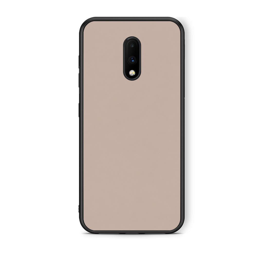 Θήκη OnePlus 7 Blush Beige από τη Smartfits με σχέδιο στο πίσω μέρος και μαύρο περίβλημα | OnePlus 7 Blush Beige case with colorful back and black bezels
