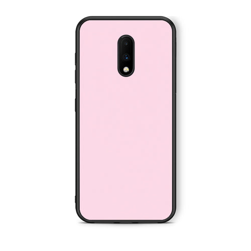 Θήκη OnePlus 7 Pale Pink από τη Smartfits με σχέδιο στο πίσω μέρος και μαύρο περίβλημα | OnePlus 7 Pale Pink case with colorful back and black bezels