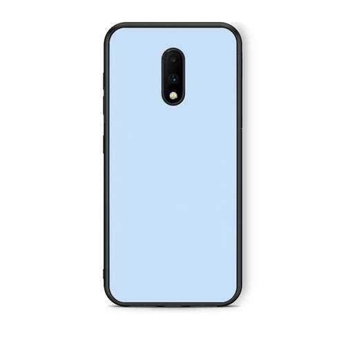 Θήκη OnePlus 7 Powder Blue από τη Smartfits με σχέδιο στο πίσω μέρος και μαύρο περίβλημα | OnePlus 7 Powder Blue case with colorful back and black bezels