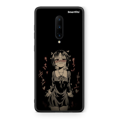 OnePlus 7 Pro Anime Girl θήκη από τη Smartfits με σχέδιο στο πίσω μέρος και μαύρο περίβλημα | Smartphone case with colorful back and black bezels by Smartfits