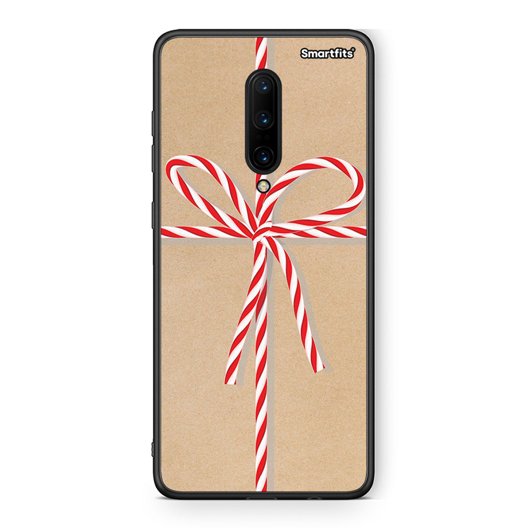 OnePlus 7 Pro Christmas Gift θήκη από τη Smartfits με σχέδιο στο πίσω μέρος και μαύρο περίβλημα | Smartphone case with colorful back and black bezels by Smartfits