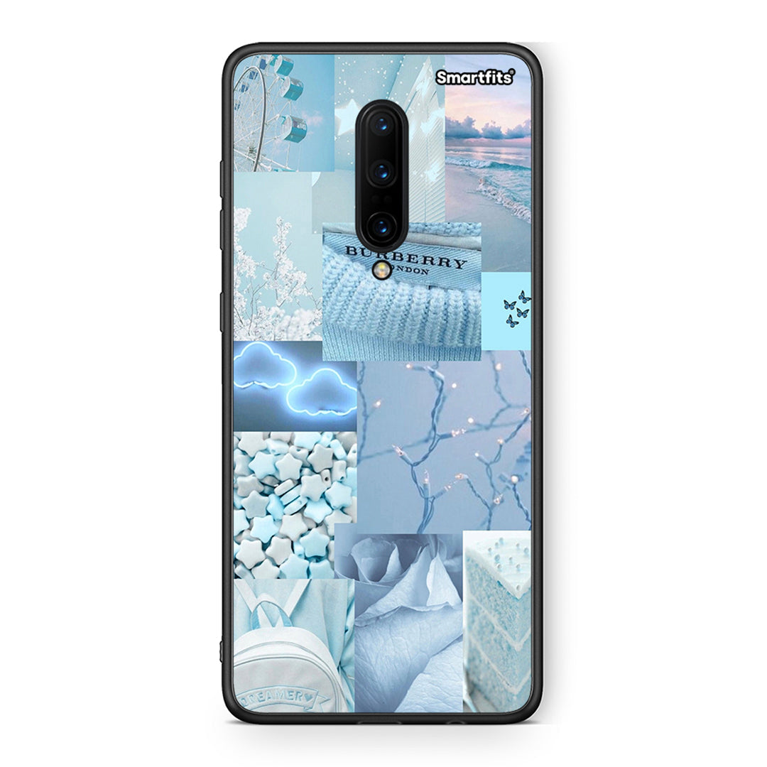 OnePlus 7 Pro Ciel Aesthetic Collage θήκη από τη Smartfits με σχέδιο στο πίσω μέρος και μαύρο περίβλημα | Smartphone case with colorful back and black bezels by Smartfits