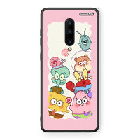 Thumbnail for OnePlus 7 Pro Cute Companion θήκη από τη Smartfits με σχέδιο στο πίσω μέρος και μαύρο περίβλημα | Smartphone case with colorful back and black bezels by Smartfits