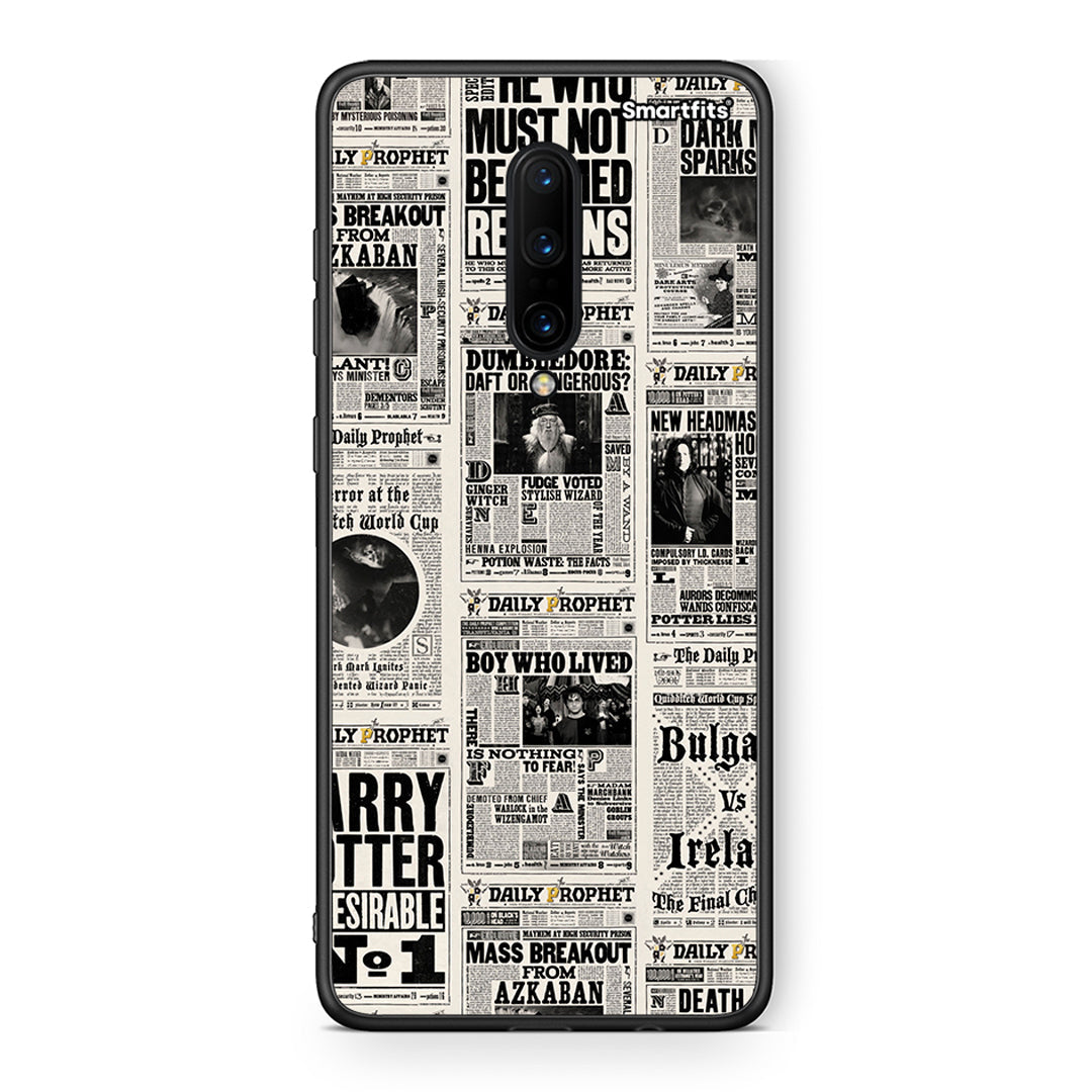 OnePlus 7 Pro Harry Paper θήκη από τη Smartfits με σχέδιο στο πίσω μέρος και μαύρο περίβλημα | Smartphone case with colorful back and black bezels by Smartfits