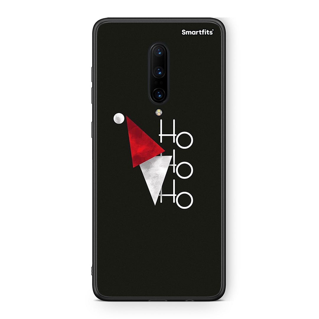 OnePlus 7 Pro Minimal Christmas θήκη από τη Smartfits με σχέδιο στο πίσω μέρος και μαύρο περίβλημα | Smartphone case with colorful back and black bezels by Smartfits