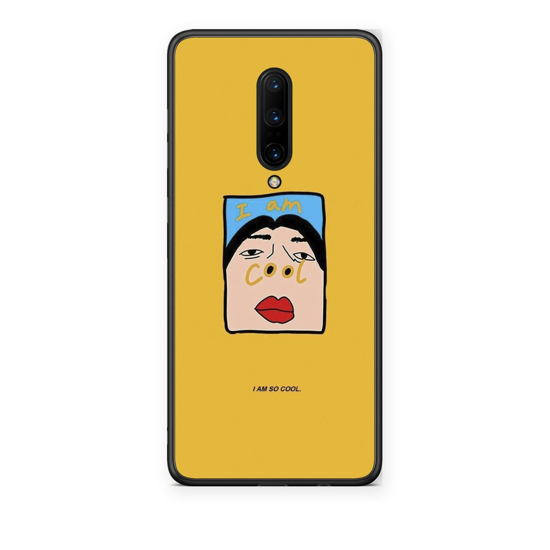 Θήκη OnePlus 7 Pro So Cool από τη Smartfits με σχέδιο στο πίσω μέρος και μαύρο περίβλημα | OnePlus 7 Pro So Cool case with colorful back and black bezels