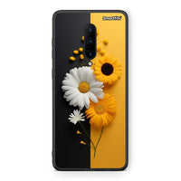 Thumbnail for OnePlus 7 Pro Yellow Daisies θήκη από τη Smartfits με σχέδιο στο πίσω μέρος και μαύρο περίβλημα | Smartphone case with colorful back and black bezels by Smartfits