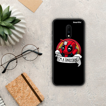Unicorn Deadpool - OnePlus 7 θήκη