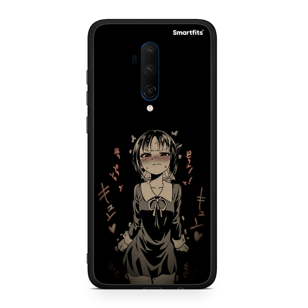 OnePlus 7T Pro Anime Girl θήκη από τη Smartfits με σχέδιο στο πίσω μέρος και μαύρο περίβλημα | Smartphone case with colorful back and black bezels by Smartfits