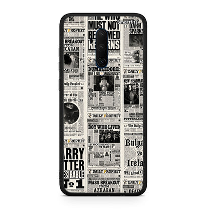 OnePlus 7T Pro Harry Paper θήκη από τη Smartfits με σχέδιο στο πίσω μέρος και μαύρο περίβλημα | Smartphone case with colorful back and black bezels by Smartfits