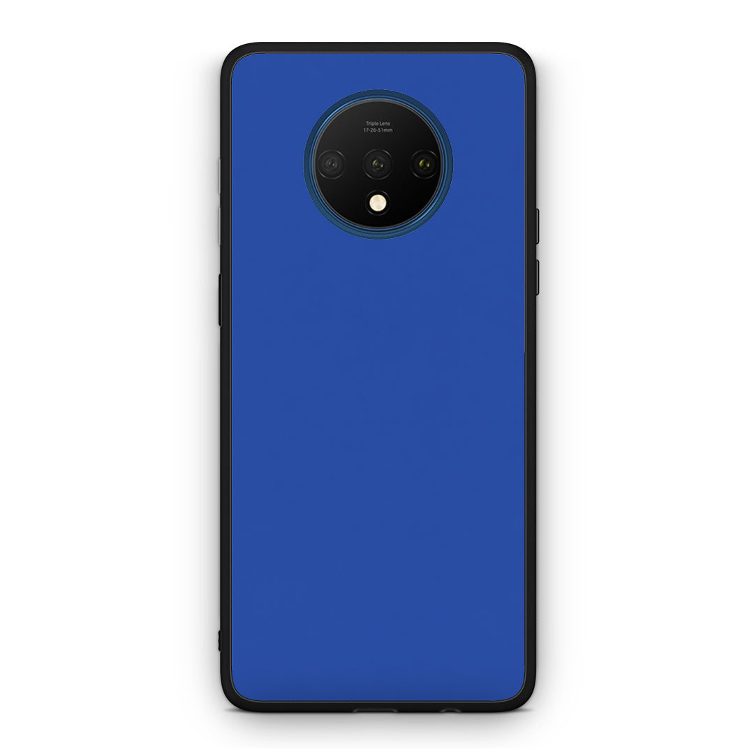 Θήκη OnePlus 7T Royal Blue από τη Smartfits με σχέδιο στο πίσω μέρος και μαύρο περίβλημα | OnePlus 7T Royal Blue case with colorful back and black bezels