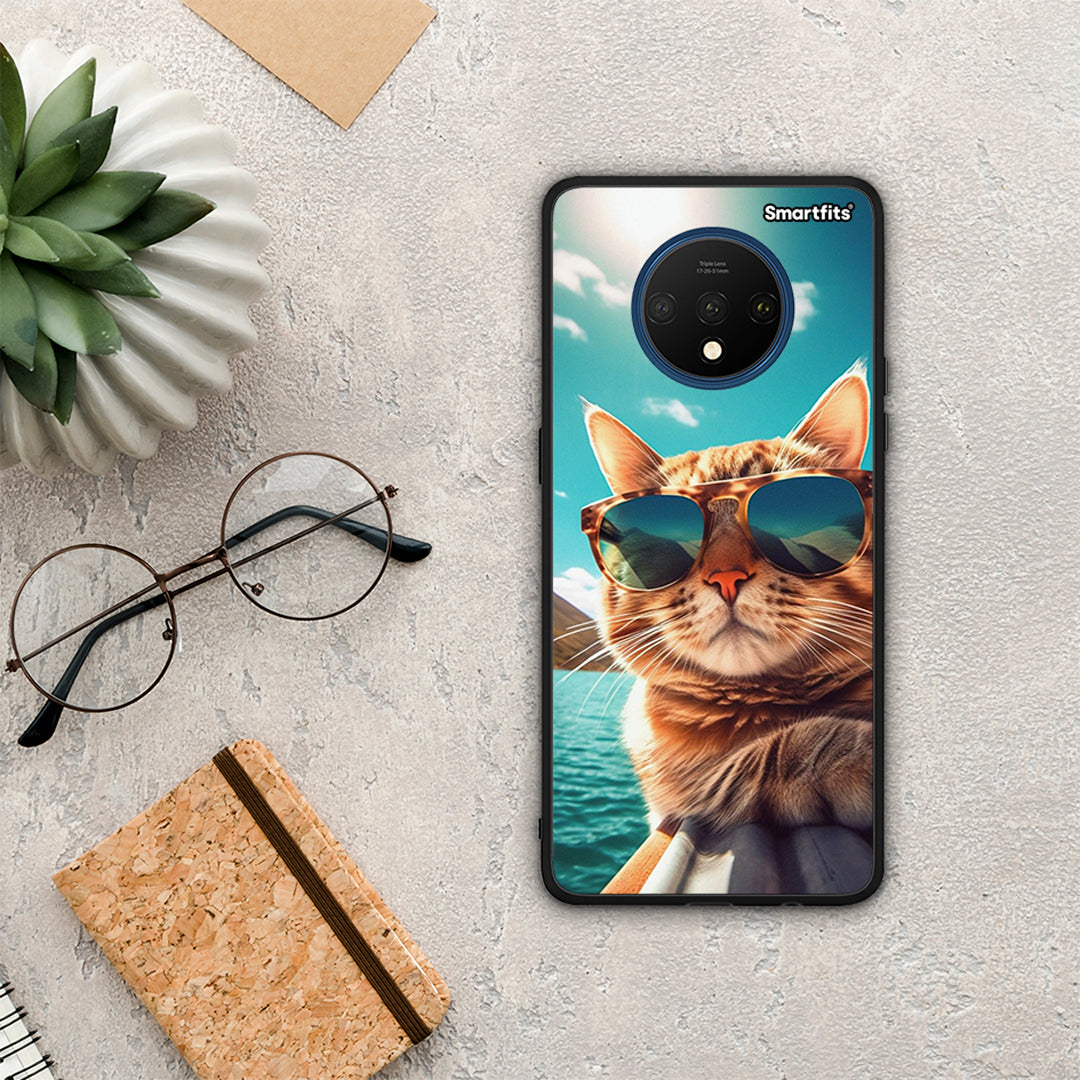 Summer Cat - OnePlus 7T θήκη