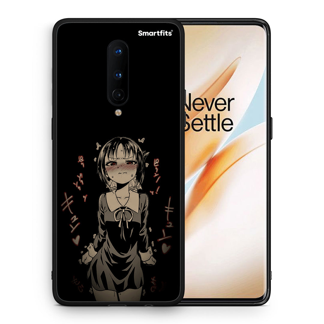 Θήκη OnePlus 8 Anime Girl από τη Smartfits με σχέδιο στο πίσω μέρος και μαύρο περίβλημα | OnePlus 8 Anime Girl case with colorful back and black bezels