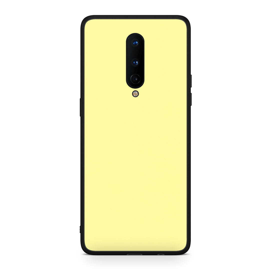 Θήκη OnePlus 8 Butter Yellow από τη Smartfits με σχέδιο στο πίσω μέρος και μαύρο περίβλημα | OnePlus 8 Butter Yellow case with colorful back and black bezels
