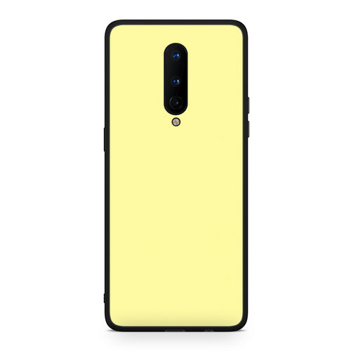 Θήκη OnePlus 8 Butter Yellow από τη Smartfits με σχέδιο στο πίσω μέρος και μαύρο περίβλημα | OnePlus 8 Butter Yellow case with colorful back and black bezels