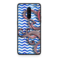 Thumbnail for OnePlus 8 Chevron Devilfish θήκη από τη Smartfits με σχέδιο στο πίσω μέρος και μαύρο περίβλημα | Smartphone case with colorful back and black bezels by Smartfits