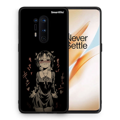 Θήκη OnePlus 8 Pro Anime Girl από τη Smartfits με σχέδιο στο πίσω μέρος και μαύρο περίβλημα | OnePlus 8 Pro Anime Girl case with colorful back and black bezels