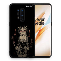 Thumbnail for Θήκη OnePlus 8 Pro Anime Girl από τη Smartfits με σχέδιο στο πίσω μέρος και μαύρο περίβλημα | OnePlus 8 Pro Anime Girl case with colorful back and black bezels