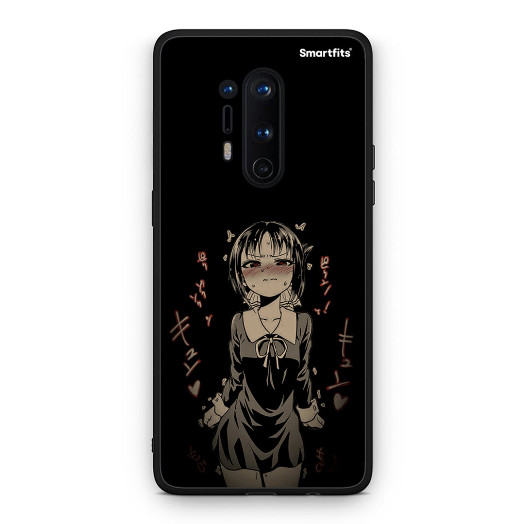 OnePlus 8 Pro Anime Girl θήκη από τη Smartfits με σχέδιο στο πίσω μέρος και μαύρο περίβλημα | Smartphone case with colorful back and black bezels by Smartfits