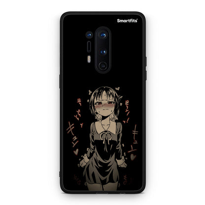 OnePlus 8 Pro Anime Girl θήκη από τη Smartfits με σχέδιο στο πίσω μέρος και μαύρο περίβλημα | Smartphone case with colorful back and black bezels by Smartfits