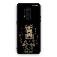 Thumbnail for OnePlus 8 Pro Anime Girl θήκη από τη Smartfits με σχέδιο στο πίσω μέρος και μαύρο περίβλημα | Smartphone case with colorful back and black bezels by Smartfits