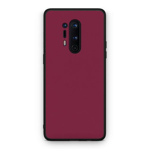 Θήκη OnePlus 8 Pro Burgundy από τη Smartfits με σχέδιο στο πίσω μέρος και μαύρο περίβλημα | OnePlus 8 Pro Burgundy case with colorful back and black bezels