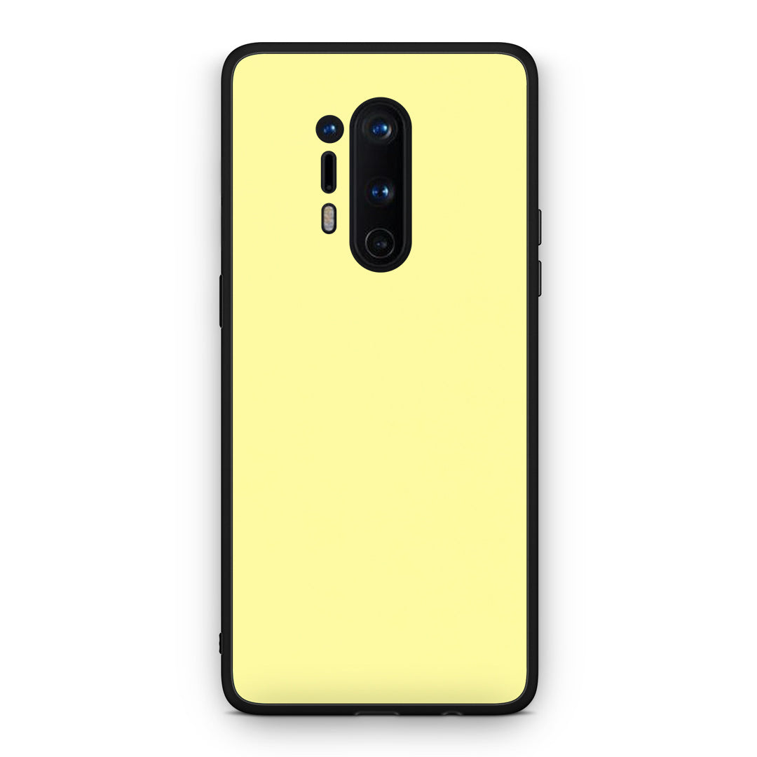 Θήκη OnePlus 8 Pro Butter Yellow από τη Smartfits με σχέδιο στο πίσω μέρος και μαύρο περίβλημα | OnePlus 8 Pro Butter Yellow case with colorful back and black bezels
