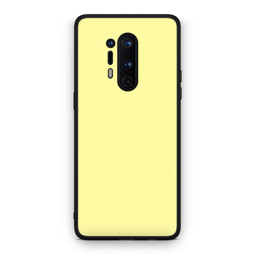 Θήκη OnePlus 8 Pro Butter Yellow από τη Smartfits με σχέδιο στο πίσω μέρος και μαύρο περίβλημα | OnePlus 8 Pro Butter Yellow case with colorful back and black bezels