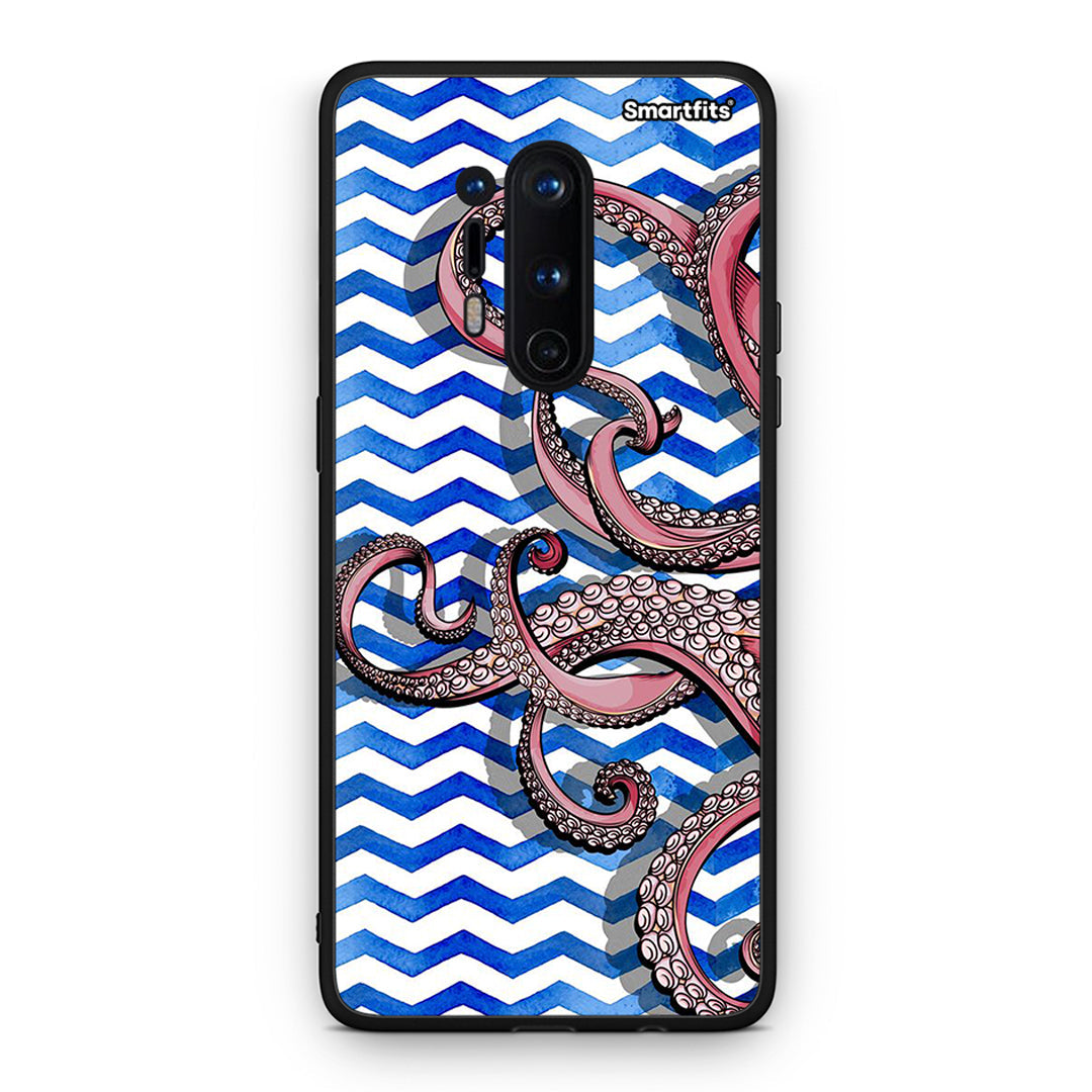 OnePlus 8 Pro Chevron Devilfish θήκη από τη Smartfits με σχέδιο στο πίσω μέρος και μαύρο περίβλημα | Smartphone case with colorful back and black bezels by Smartfits