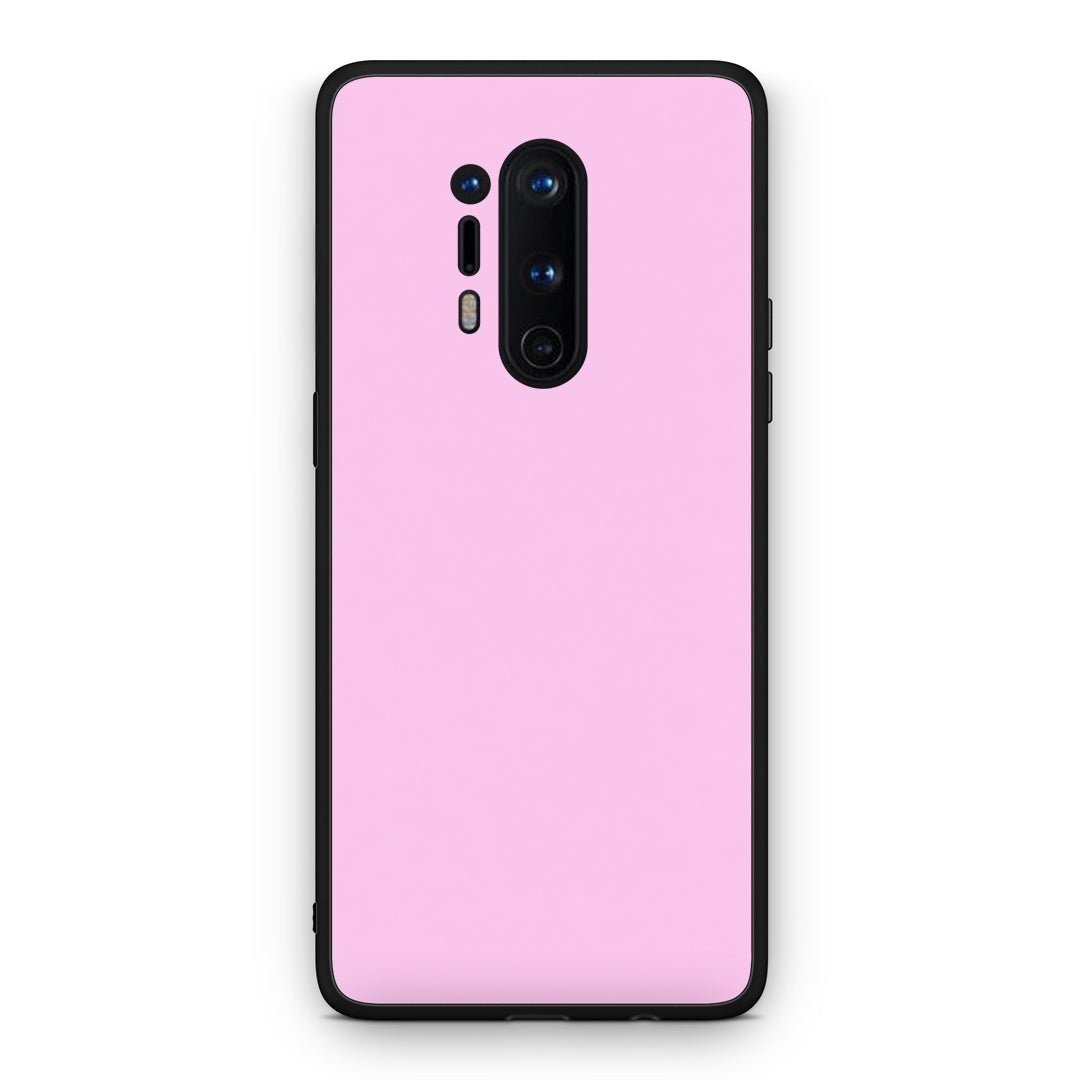 Θήκη OnePlus 8 Pro Cotton Candy Pink από τη Smartfits με σχέδιο στο πίσω μέρος και μαύρο περίβλημα | OnePlus 8 Pro Cotton Candy Pink case with colorful back and black bezels