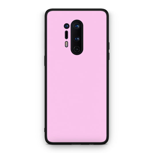 Θήκη OnePlus 8 Pro Cotton Candy Pink από τη Smartfits με σχέδιο στο πίσω μέρος και μαύρο περίβλημα | OnePlus 8 Pro Cotton Candy Pink case with colorful back and black bezels