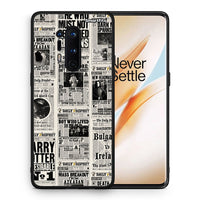 Thumbnail for Θήκη OnePlus 8 Pro Harry Paper από τη Smartfits με σχέδιο στο πίσω μέρος και μαύρο περίβλημα | OnePlus 8 Pro Harry Paper case with colorful back and black bezels