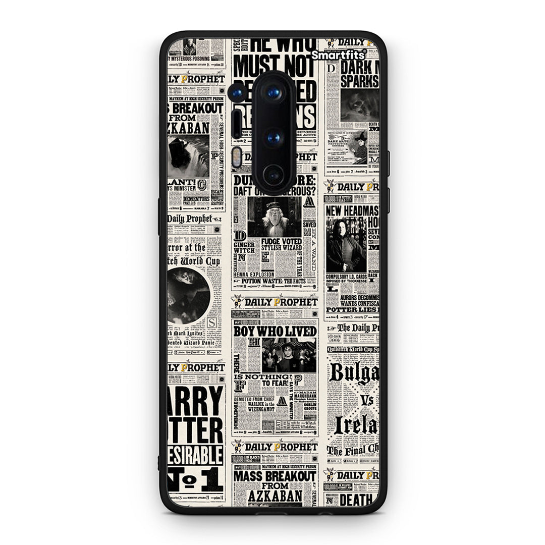OnePlus 8 Pro Harry Paper θήκη από τη Smartfits με σχέδιο στο πίσω μέρος και μαύρο περίβλημα | Smartphone case with colorful back and black bezels by Smartfits