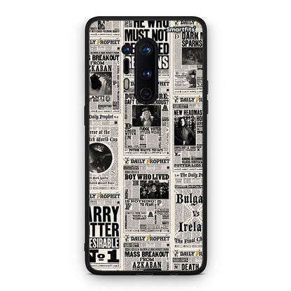 OnePlus 8 Pro Harry Paper θήκη από τη Smartfits με σχέδιο στο πίσω μέρος και μαύρο περίβλημα | Smartphone case with colorful back and black bezels by Smartfits