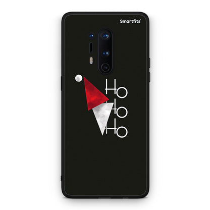 OnePlus 8 Pro Minimal Christmas θήκη από τη Smartfits με σχέδιο στο πίσω μέρος και μαύρο περίβλημα | Smartphone case with colorful back and black bezels by Smartfits