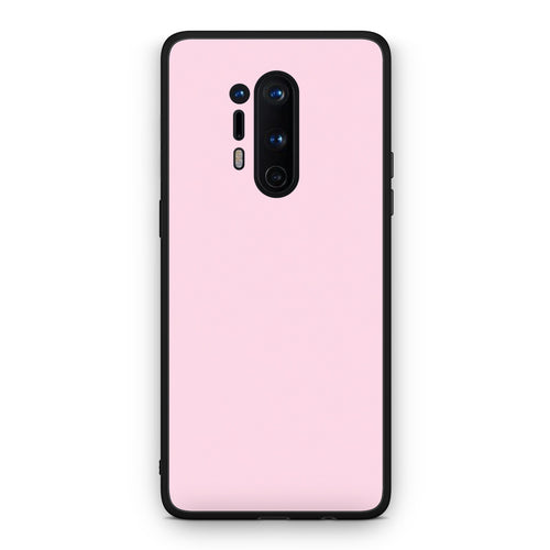 Θήκη OnePlus 8 Pro Pale Pink από τη Smartfits με σχέδιο στο πίσω μέρος και μαύρο περίβλημα | OnePlus 8 Pro Pale Pink case with colorful back and black bezels