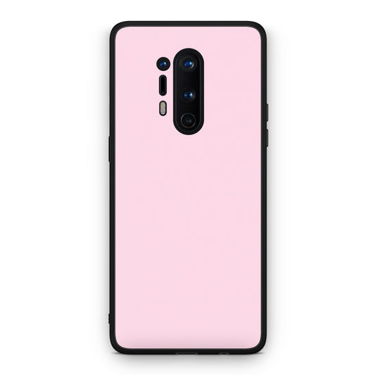 Θήκη OnePlus 8 Pro Pale Pink από τη Smartfits με σχέδιο στο πίσω μέρος και μαύρο περίβλημα | OnePlus 8 Pro Pale Pink case with colorful back and black bezels