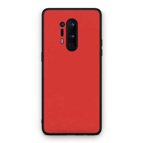 Θήκη OnePlus 8 Pro Poppy Red από τη Smartfits με σχέδιο στο πίσω μέρος και μαύρο περίβλημα | OnePlus 8 Pro Poppy Red case with colorful back and black bezels