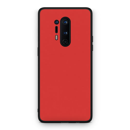 Θήκη OnePlus 8 Pro Poppy Red από τη Smartfits με σχέδιο στο πίσω μέρος και μαύρο περίβλημα | OnePlus 8 Pro Poppy Red case with colorful back and black bezels