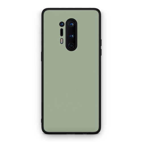 Θήκη OnePlus 8 Pro Sage Green από τη Smartfits με σχέδιο στο πίσω μέρος και μαύρο περίβλημα | OnePlus 8 Pro Sage Green case with colorful back and black bezels