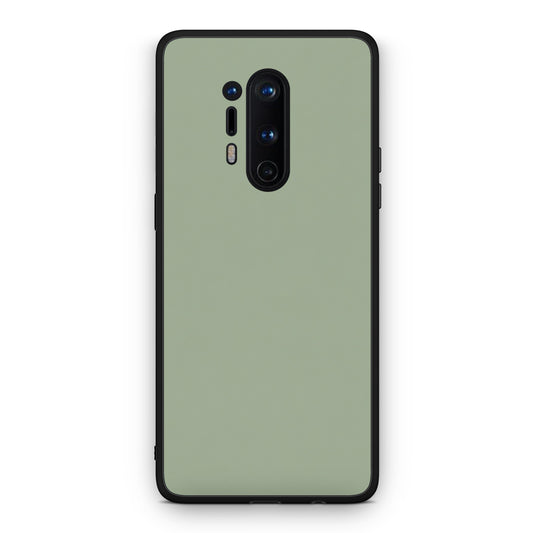 Θήκη OnePlus 8 Pro Sage Green από τη Smartfits με σχέδιο στο πίσω μέρος και μαύρο περίβλημα | OnePlus 8 Pro Sage Green case with colorful back and black bezels