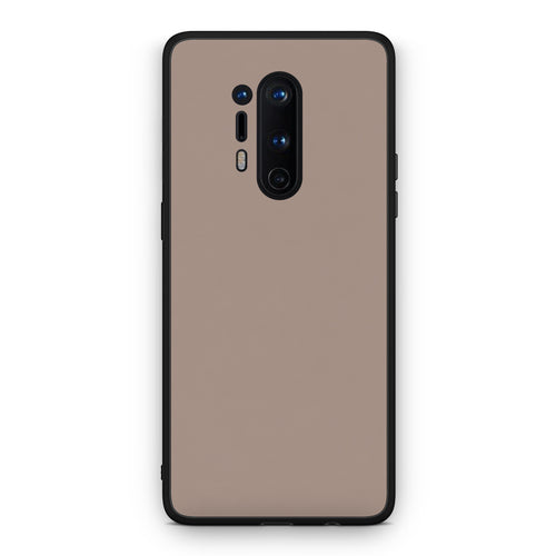 Θήκη OnePlus 8 Pro Warm Taupe από τη Smartfits με σχέδιο στο πίσω μέρος και μαύρο περίβλημα | OnePlus 8 Pro Warm Taupe case with colorful back and black bezels