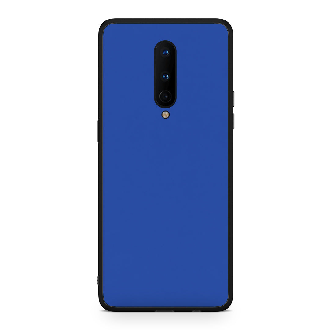 Θήκη OnePlus 8 Royal Blue από τη Smartfits με σχέδιο στο πίσω μέρος και μαύρο περίβλημα | OnePlus 8 Royal Blue case with colorful back and black bezels