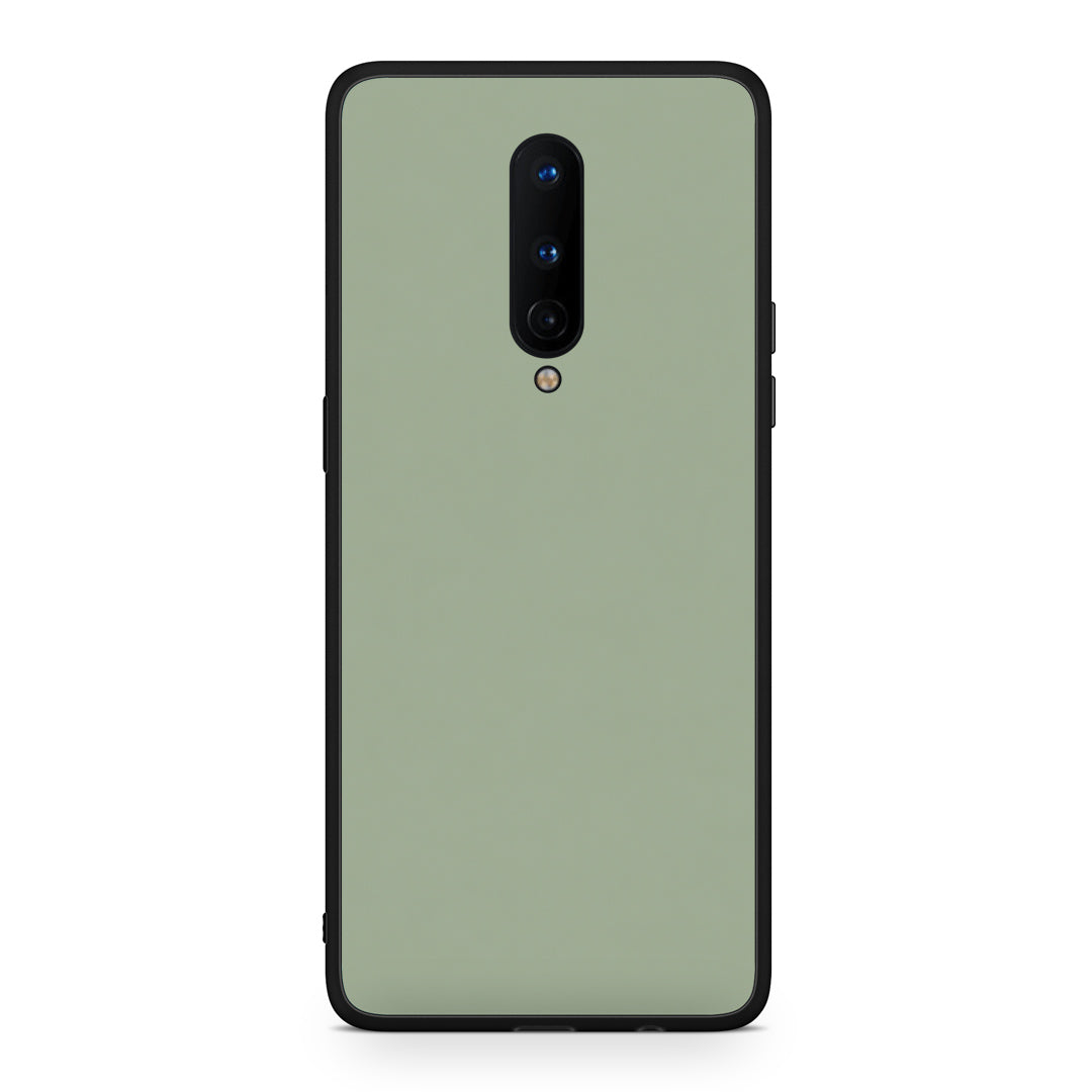 Θήκη OnePlus 8 Sage Green από τη Smartfits με σχέδιο στο πίσω μέρος και μαύρο περίβλημα | OnePlus 8 Sage Green case with colorful back and black bezels