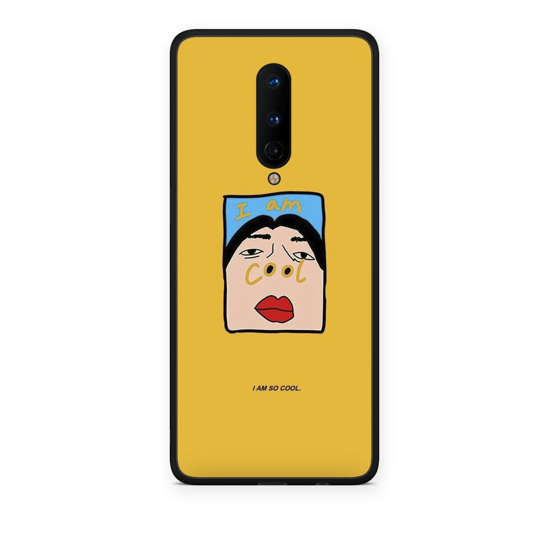 Θήκη OnePlus 8 So Cool από τη Smartfits με σχέδιο στο πίσω μέρος και μαύρο περίβλημα | OnePlus 8 So Cool case with colorful back and black bezels