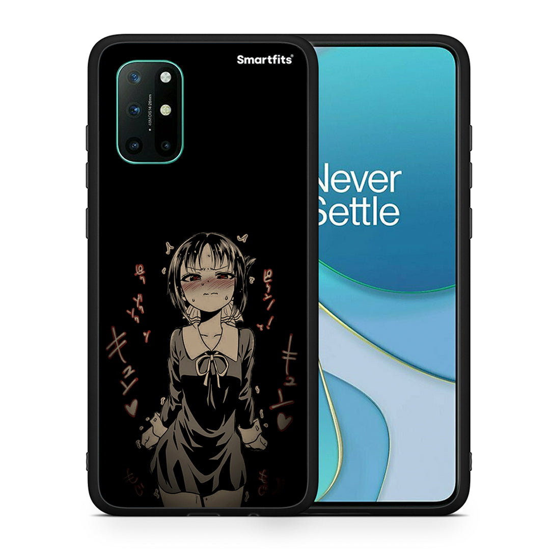 Θήκη OnePlus 8T Anime Girl από τη Smartfits με σχέδιο στο πίσω μέρος και μαύρο περίβλημα | OnePlus 8T Anime Girl case with colorful back and black bezels