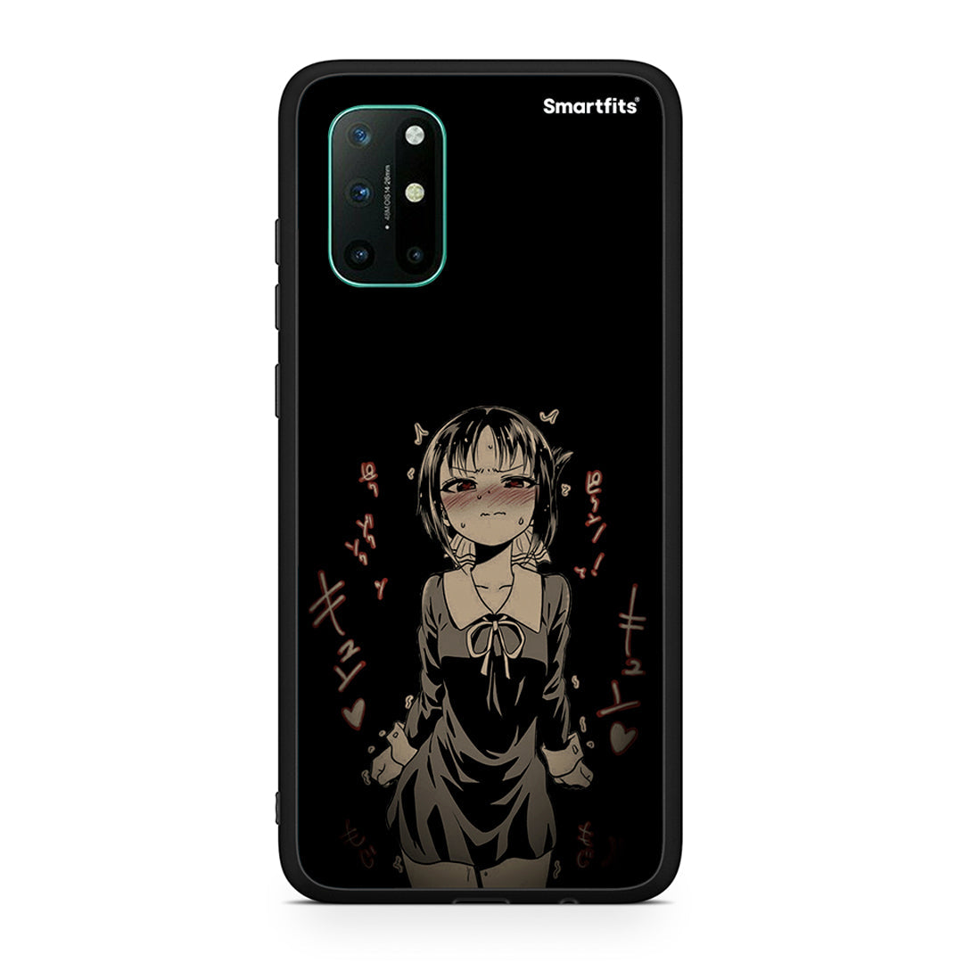 OnePlus 8T Anime Girl θήκη από τη Smartfits με σχέδιο στο πίσω μέρος και μαύρο περίβλημα | Smartphone case with colorful back and black bezels by Smartfits