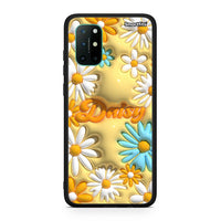 Thumbnail for OnePlus 8T Bubble Daisies θήκη από τη Smartfits με σχέδιο στο πίσω μέρος και μαύρο περίβλημα | Smartphone case with colorful back and black bezels by Smartfits